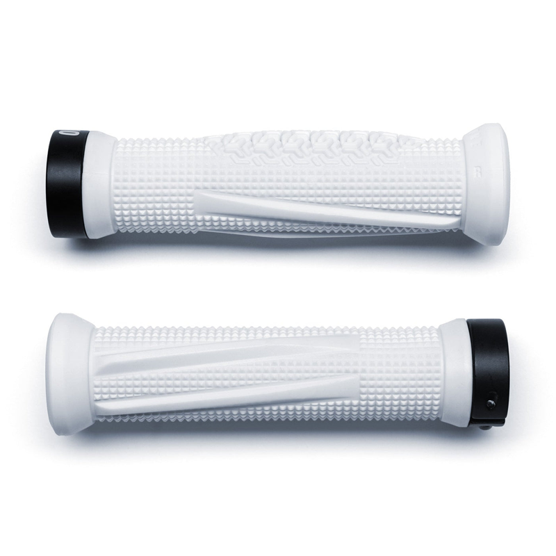 Oneup Goldstone Lock-On Grips White-3