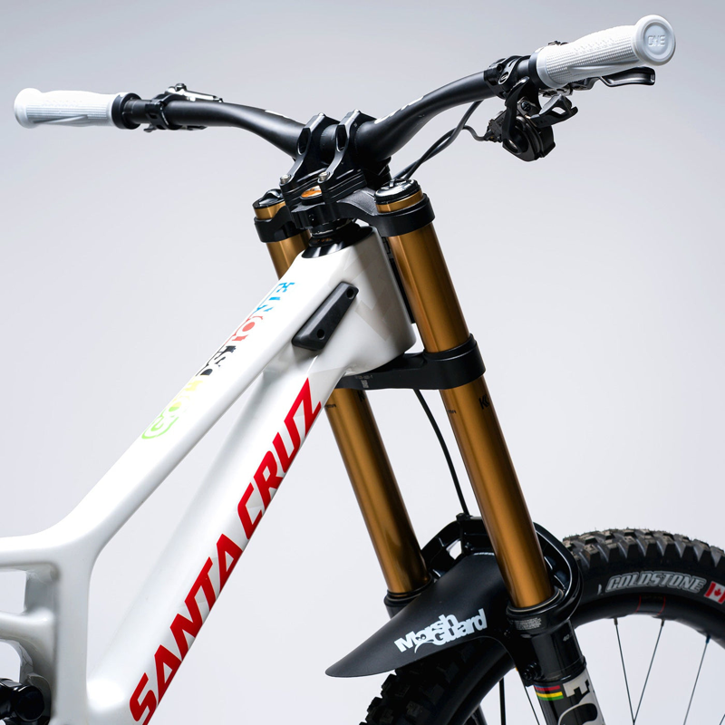 Oneup Goldstone Lock-On Grips White-7