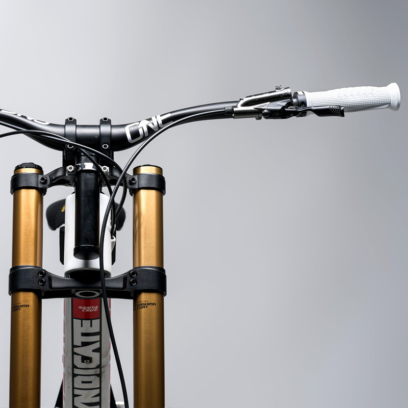 Oneup Goldstone Lock-On Grips White-8