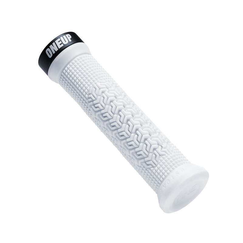 Oneup Goldstone Lock-On Grips White