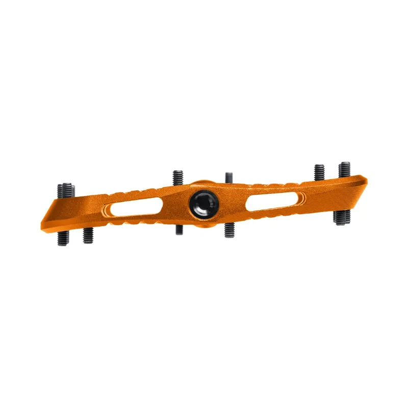 OneUp Components Wave MTB Flat Pedals 107mmx110mm Orange-2