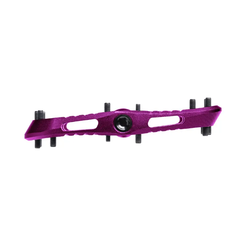 OneUp Components Wave MTB Flat Pedals 107mmx110mm Purple-2