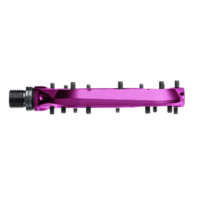 OneUp Components Wave MTB Flat Pedals 107mmx110mm Purple-3