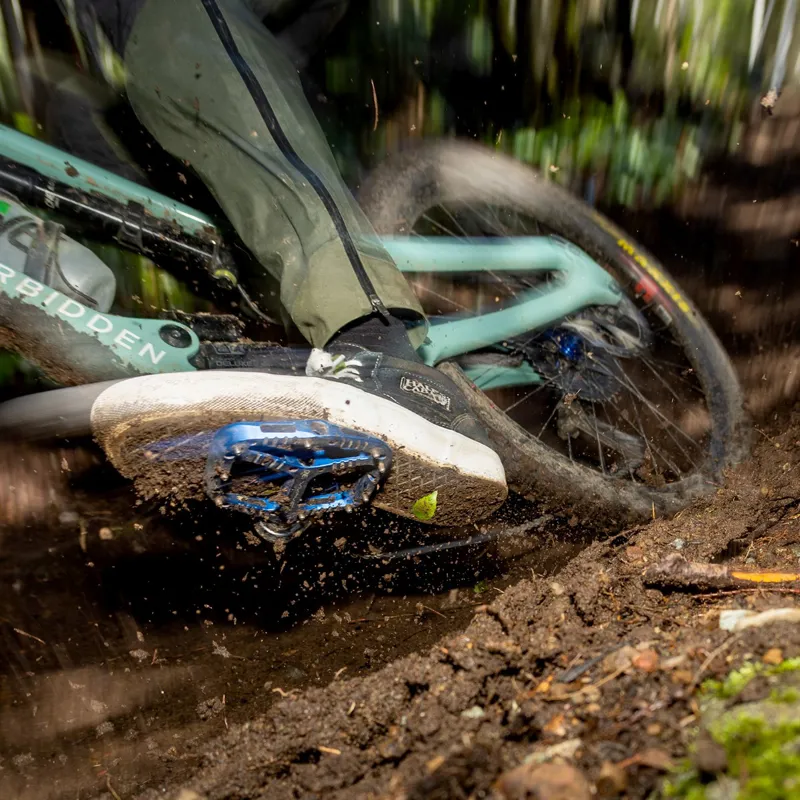 OneUp Components Wave MTB Flat Pedals 107mmx110mm Orange-6