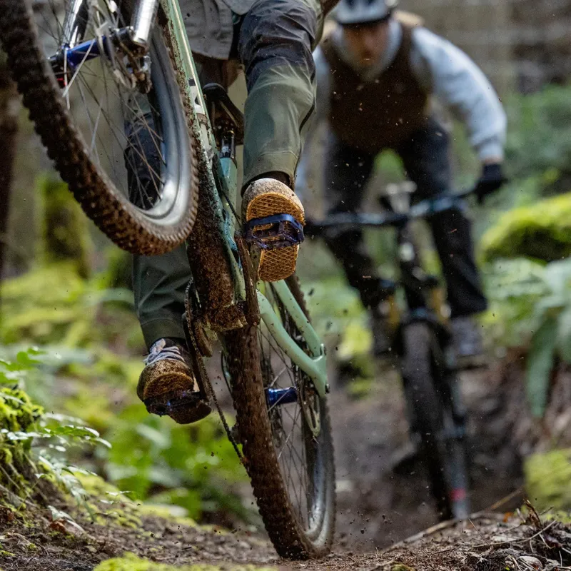 OneUp Components Wave MTB Flat Pedals 107mmx110mm Grey-4