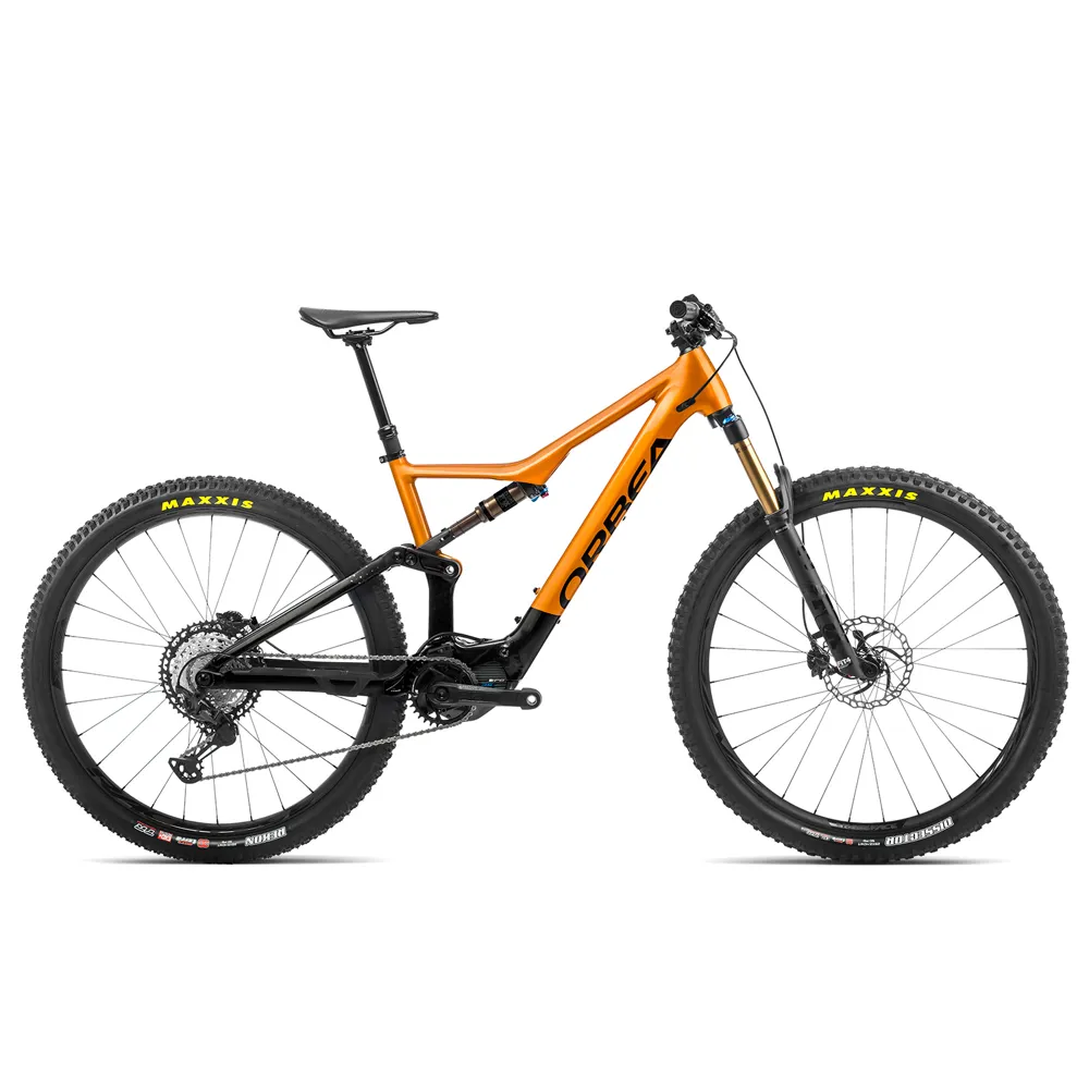 Orbea Orbea Rise H10 Electric Mountain Bike 2022 Orange/Black
