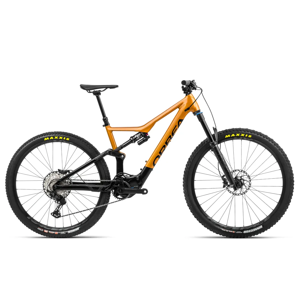 Orbea Orbea Rise H15 Electric Mountain Bike 2022 Orange/Black