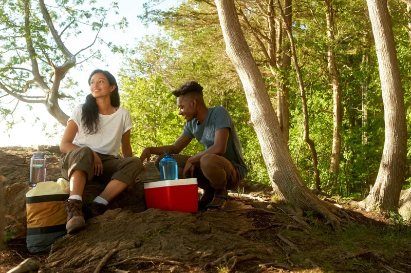 Nalgene Oasis Everyday Sustain Tritan 1L Canteen Bottle Red-4