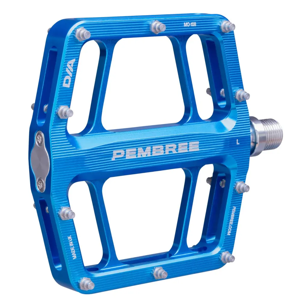 Image of PEMBREE D2A Platform MTB Pedal Blue