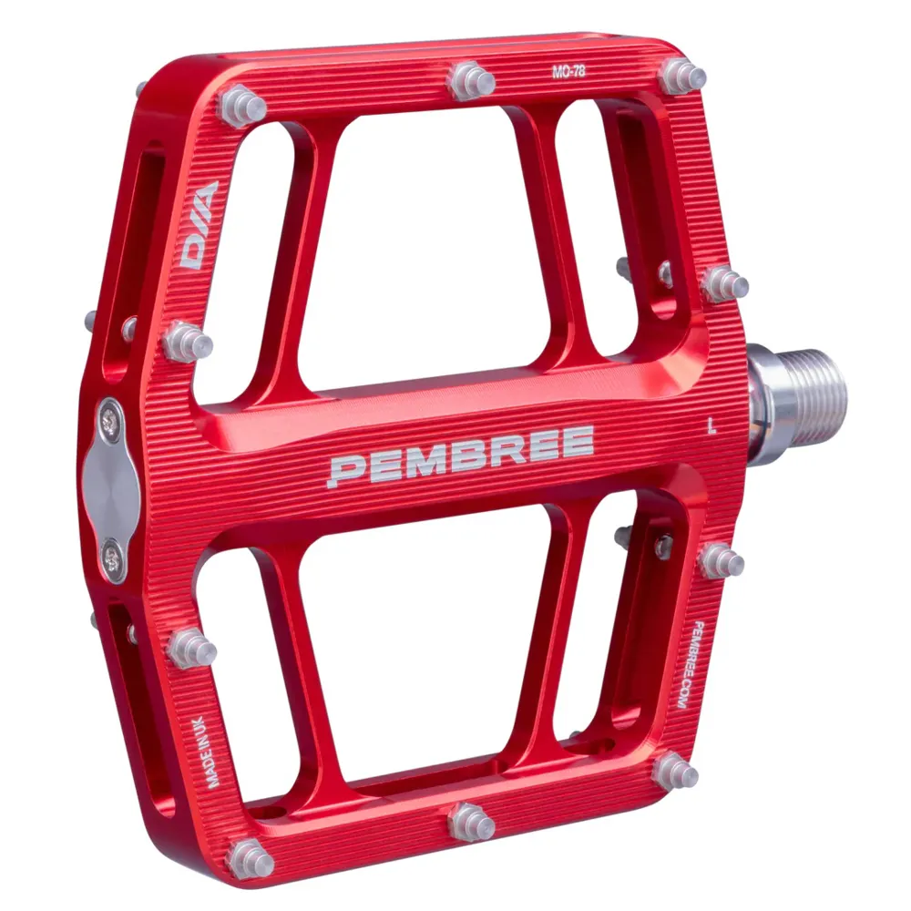 Image of PEMBREE D2A Platform MTB Pedal Red