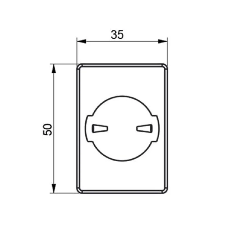 CloseTheGap MyPhone Universal Adapter Plate Black-2
