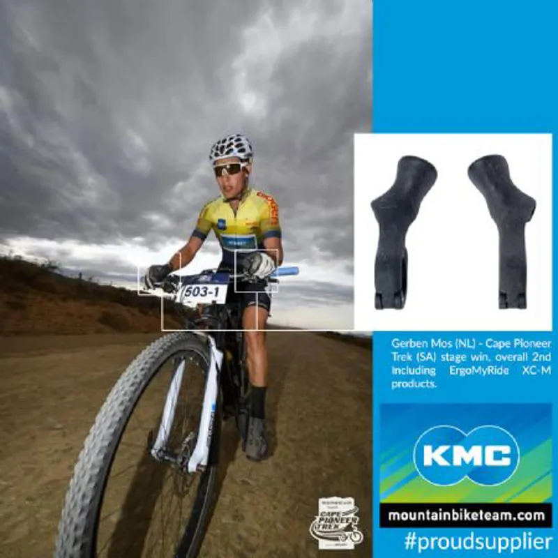 CloseTheGap ErgoMyRide XC-M Bar Grips Black-2