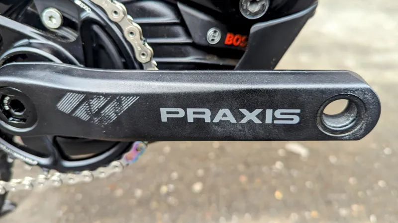 2nd Hand Trek Rail 9.9 X01 Electric Bike Medium 2022 Carbon Red Smoke/Lithium Grey-3