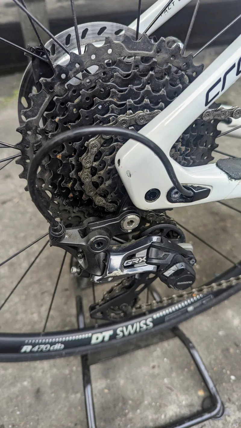 2nd Hand Specialized Creo SL Comp Carbon Small 2021 Gloss Dove Grey/Rocket Red-2