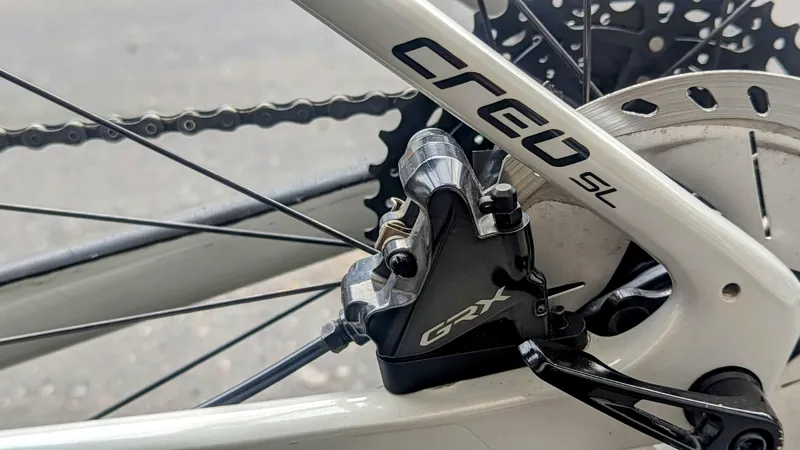 2nd Hand Specialized Creo SL Comp Carbon Small 2021 Gloss Dove Grey/Rocket Red-6