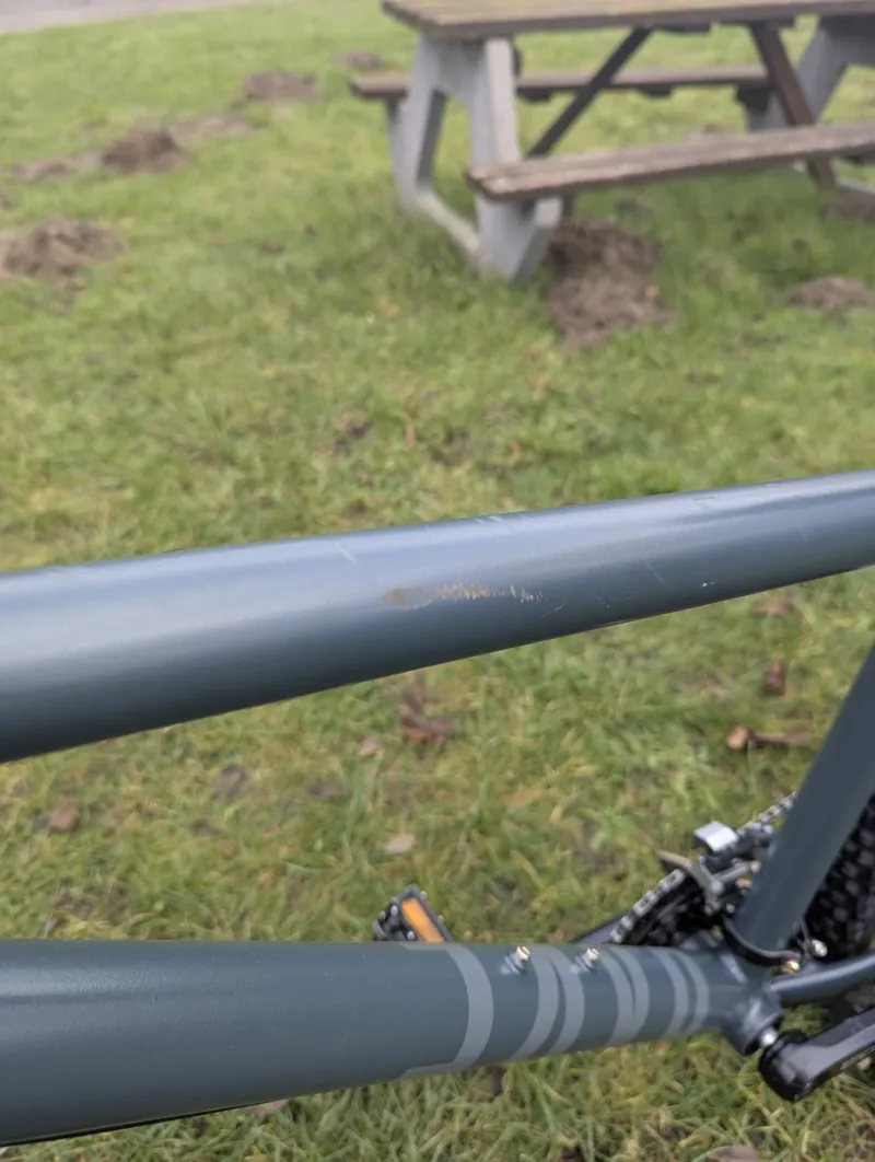 2nd Hand Calibre Rake 27.5 Medium Mountain Bike Grey-4