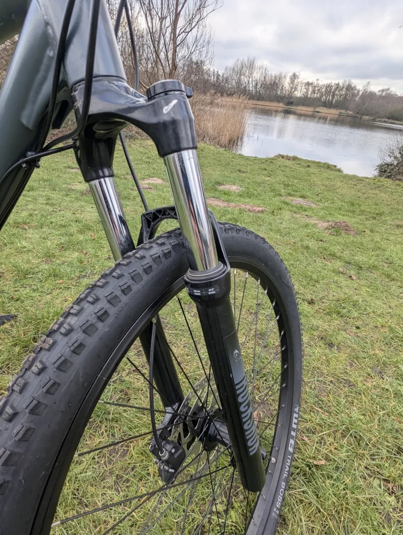 2nd Hand Calibre Rake 27.5 Medium Mountain Bike Grey-7