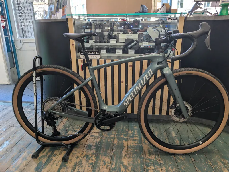 Ex Display Specialized Creo SL Expert Carbon 54cm Gravel Bike 2026 Fjord Metallic/Birch
