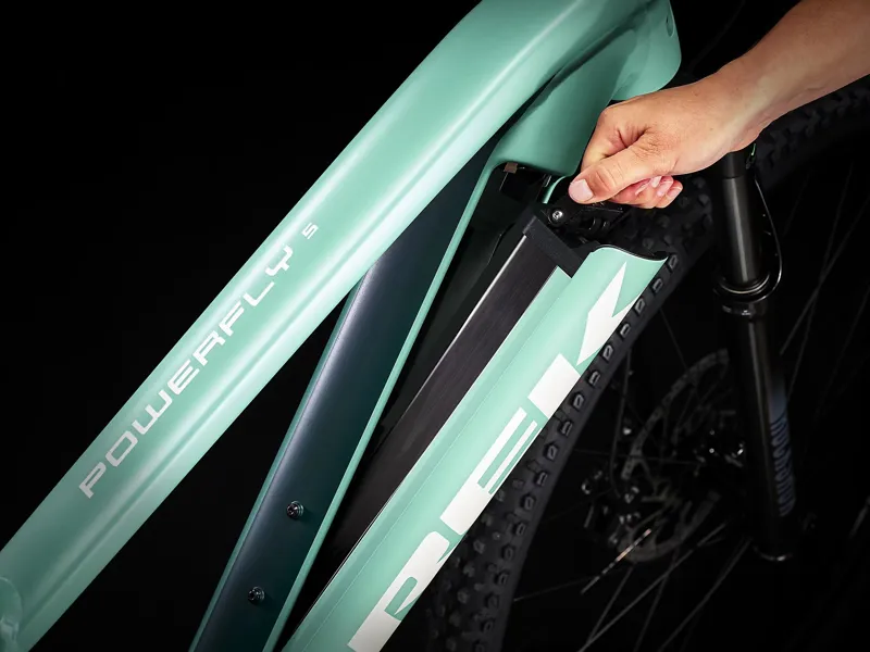 Trek Powerfly 5 Electric Mountain Bike Satin Blue Sage/Juniper-5