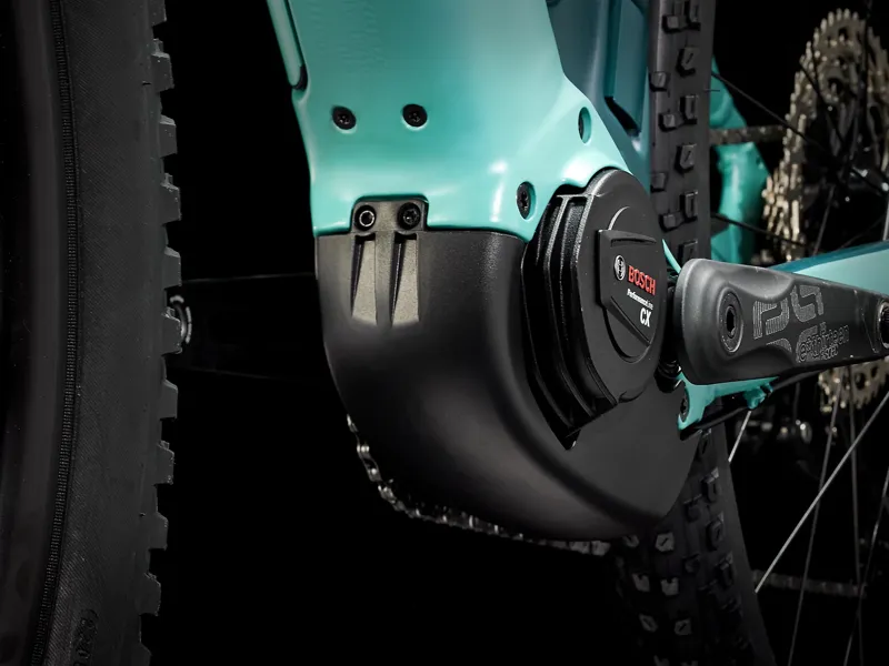 Trek Powerfly 5 Electric Mountain Bike Satin Blue Sage/Juniper-9