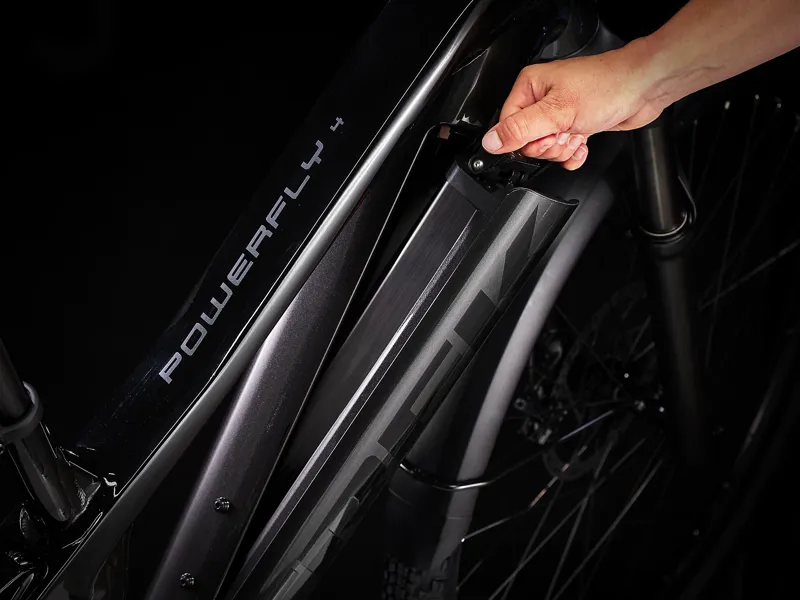 Trek Powerfly FS 4 Equipped Electric Bike 2023 Matte Dnister Black-8