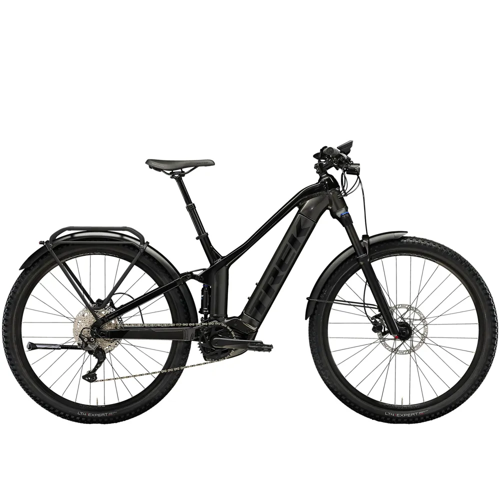 Image of Trek Powerfly FS 4 Equipped Electric Bike 2023 Matte Dnister Black