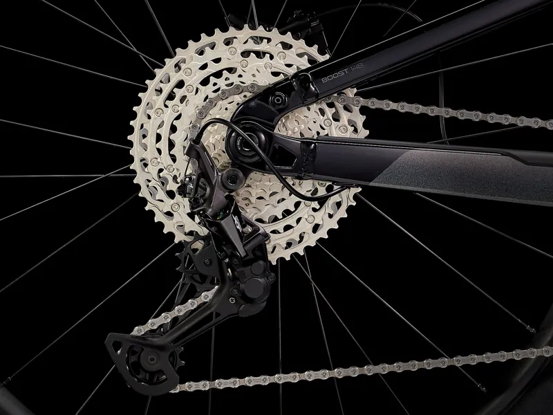 Trek Powerfly FS7 Electric Mountain Bike 2024 Dark Prismatic/Trek Black-7