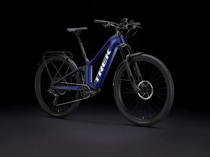 Trek Powerfly FS 9 Equipped Electric Bike 2023 Hex Blue/Deep Dark Blue-1