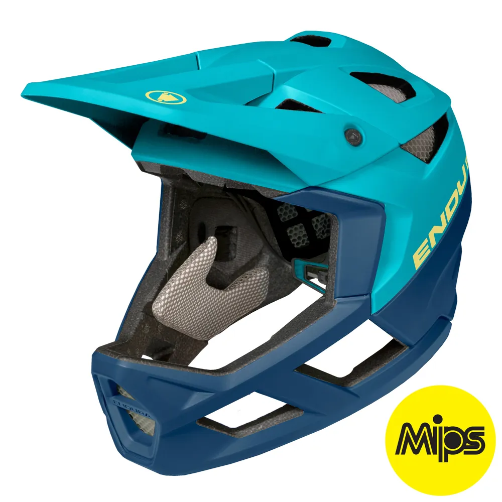 Image of Endura MT500 FullFace MIPS MTB Helmet Atlantic