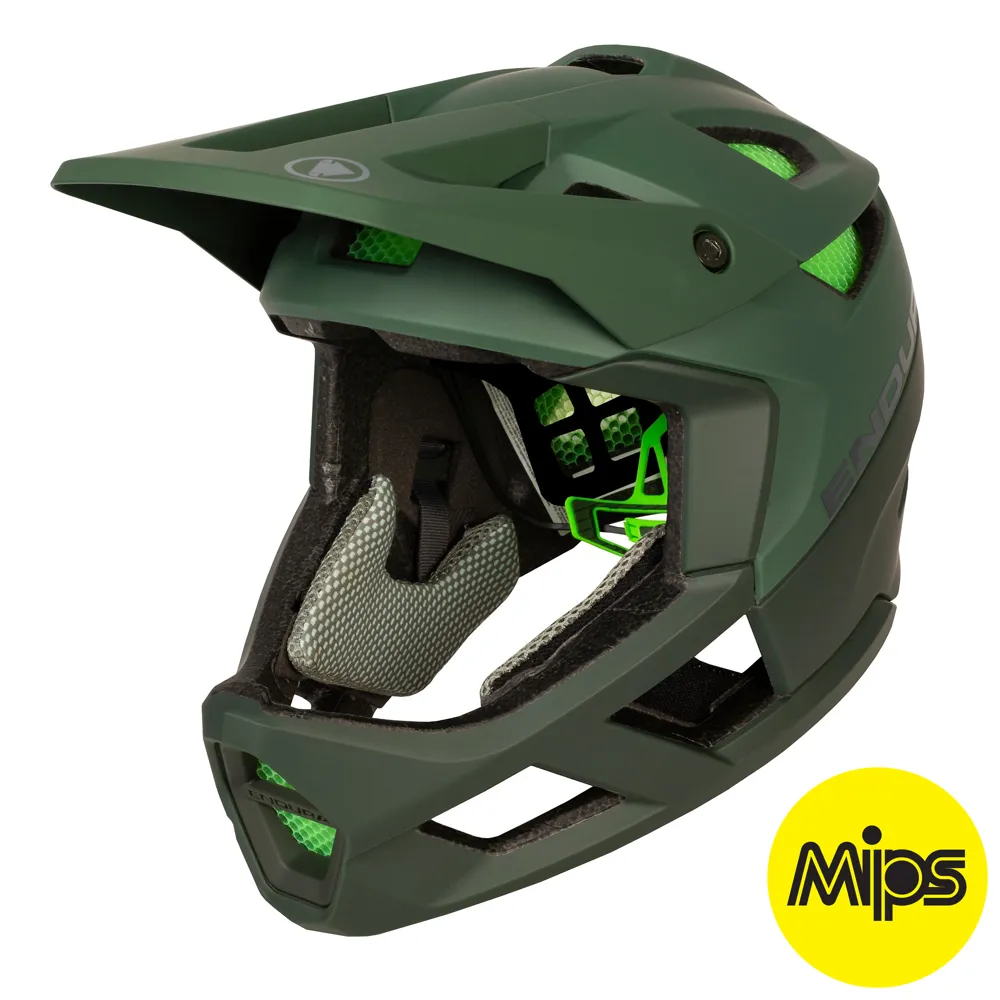 Endura Endura MT500 FullFace MIPS MTB Helmet Forest Green