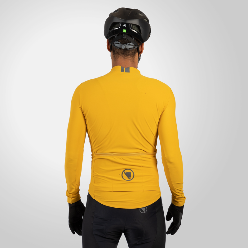 Endura Pro SL LS Jersey II Mustard-1