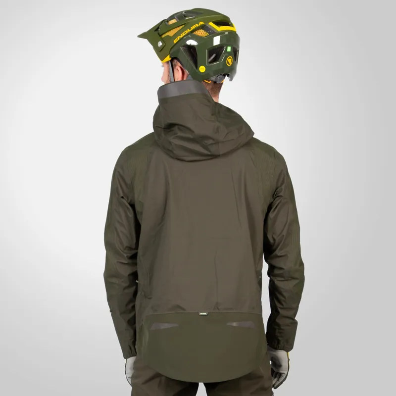 Endura MT500 Waterproof Jacket II Bottle Green-3