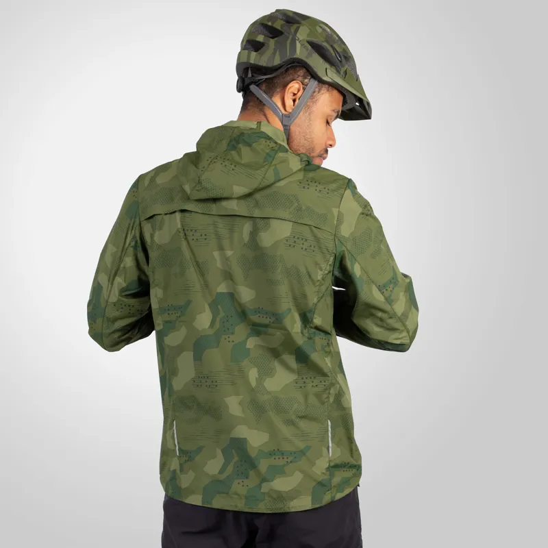 Endura Hummvee Windproof Shell Jacket Tonal Olive-3