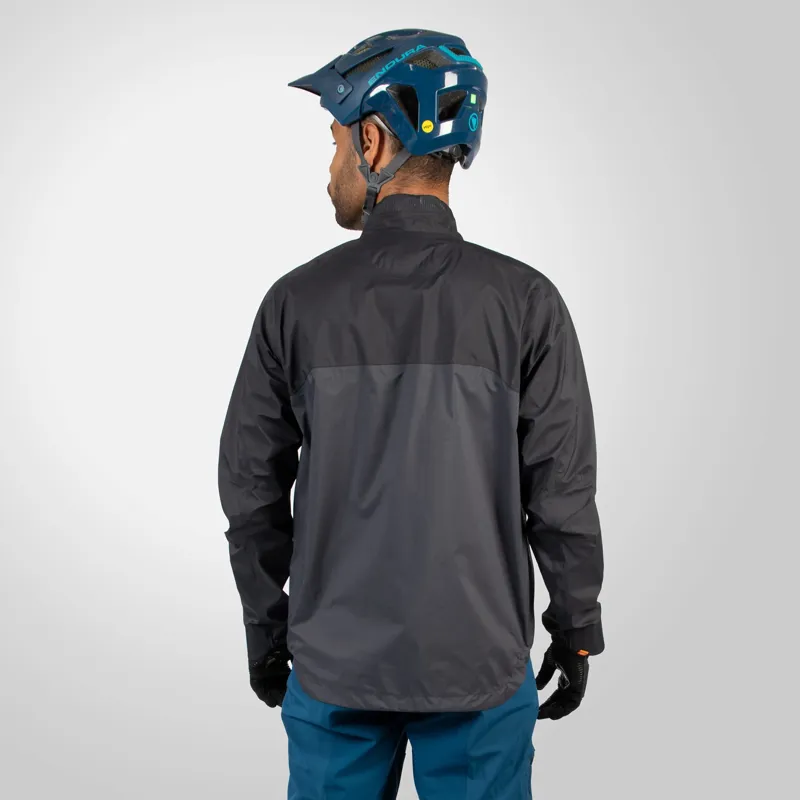 Endura MT500 Lite Waterproof Pullover Jacket Black-3