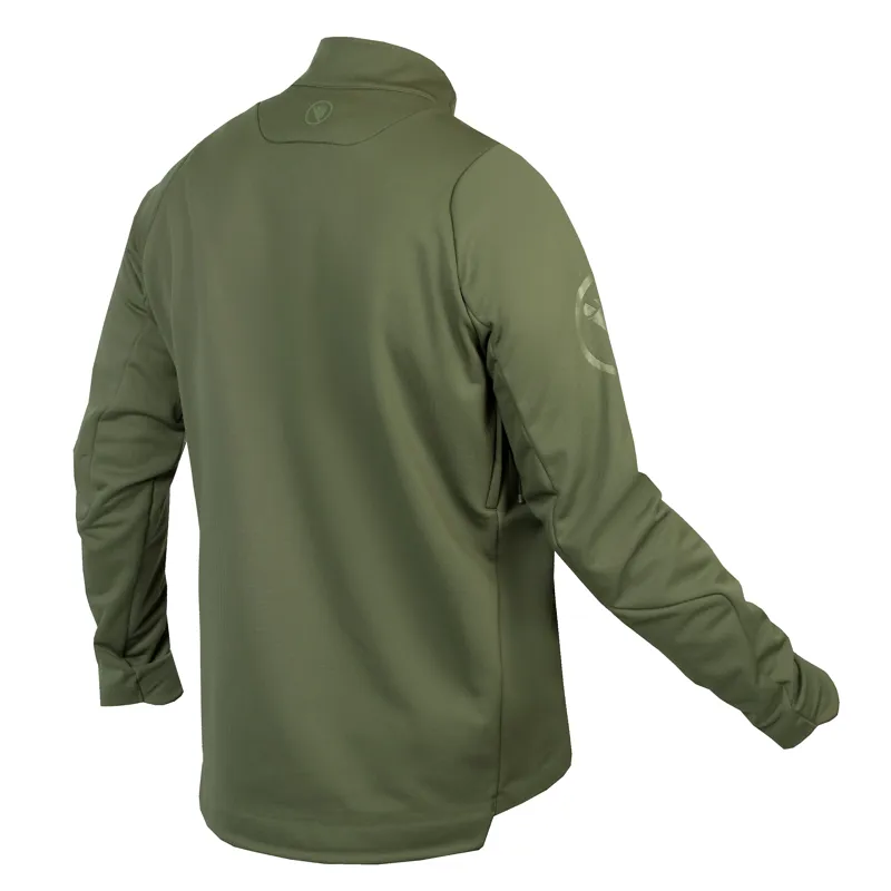 Endura Sinlgetrack Softshell MTB Jacket Ghillie Green-1