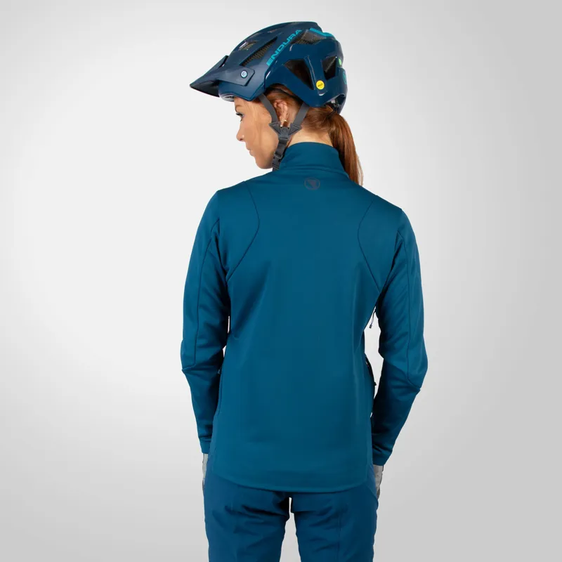 Endura SingleTrack SoftShell Womens Jacket Blueberry-3
