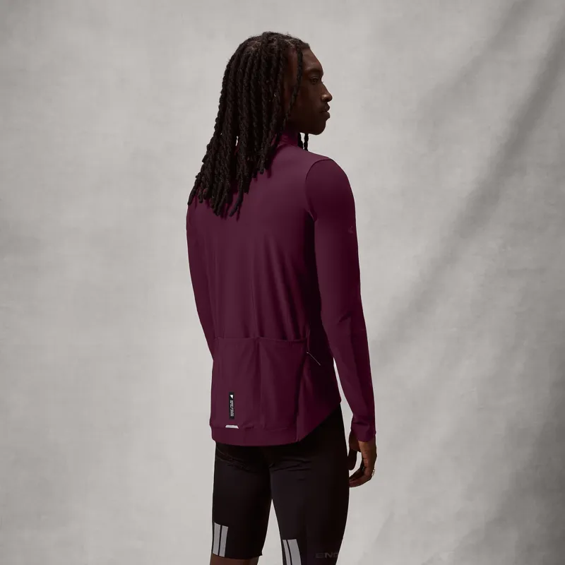 Endura AllTrack Race Roubaix Jersey Black Cherry-4