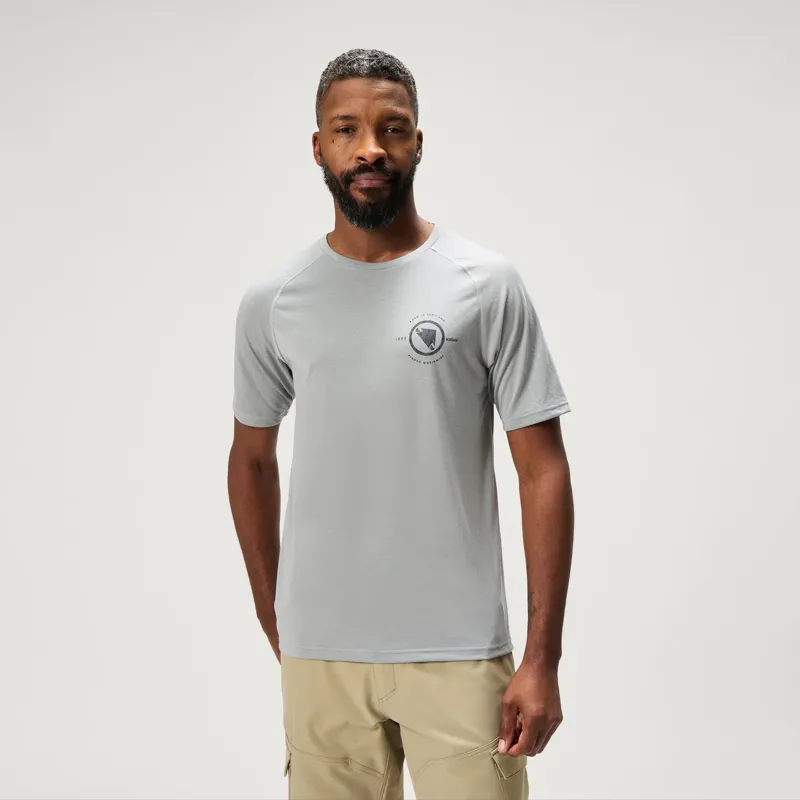 Endura Hummvee Loop SS Tech Tee Dreich Grey