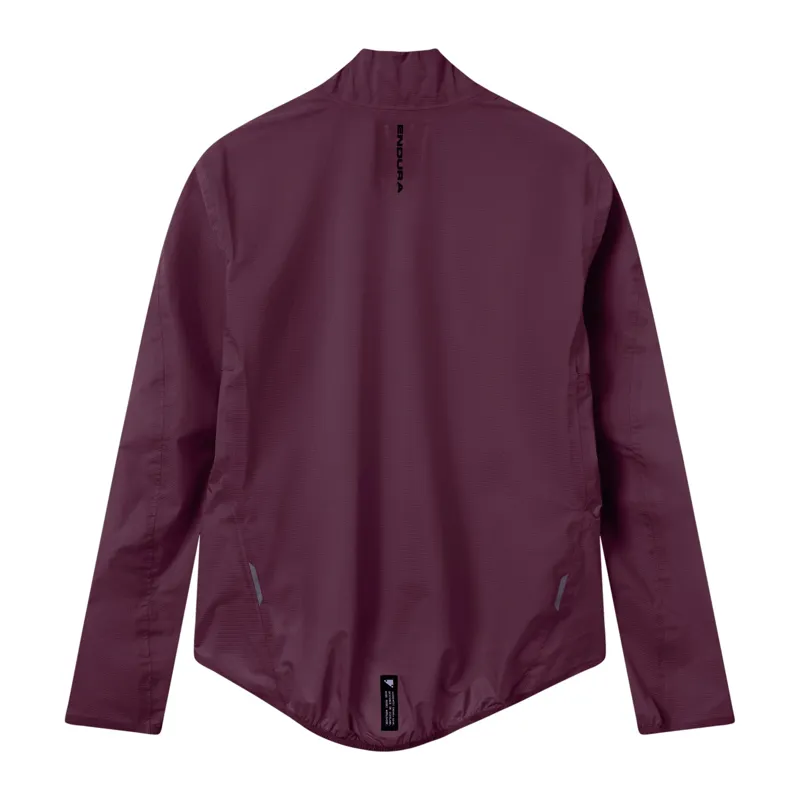 Endura AllTrack Race Cape Jacket Black Cherry-1