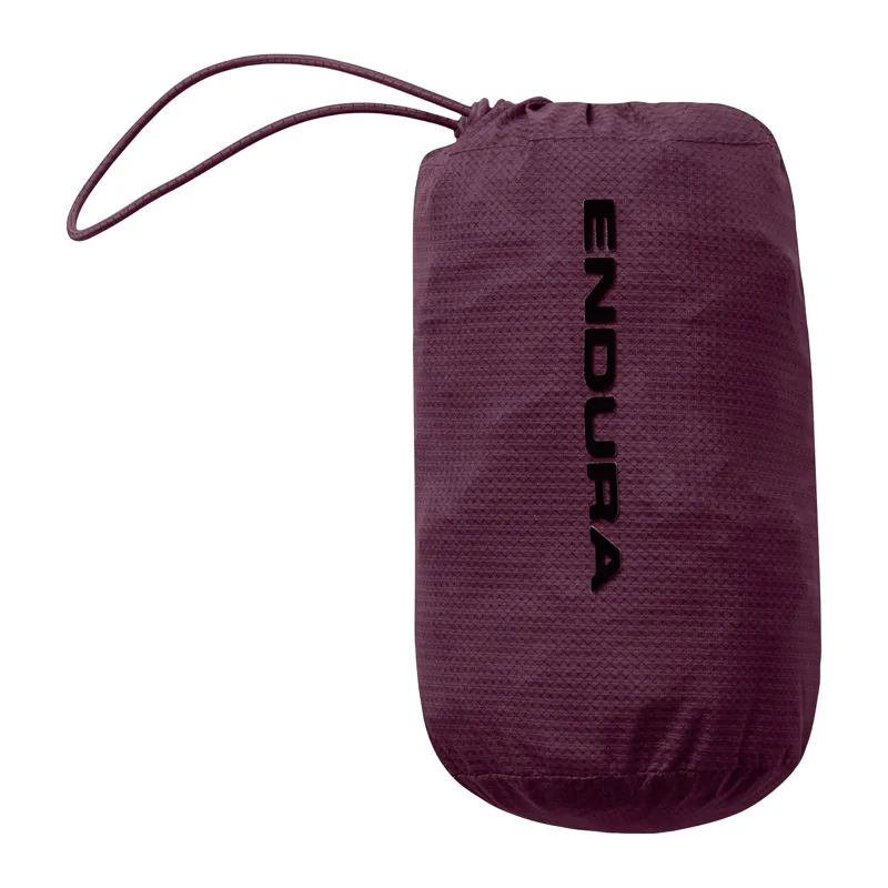 Endura AllTrack Race Cape Jacket Black Cherry-8