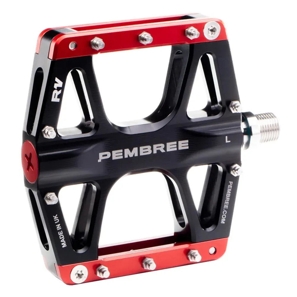 Image of PEMBREE R1V MTB Flat Pedal Red