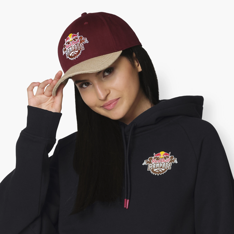 Red Bull Rampage Dune Cap Burgundy-2