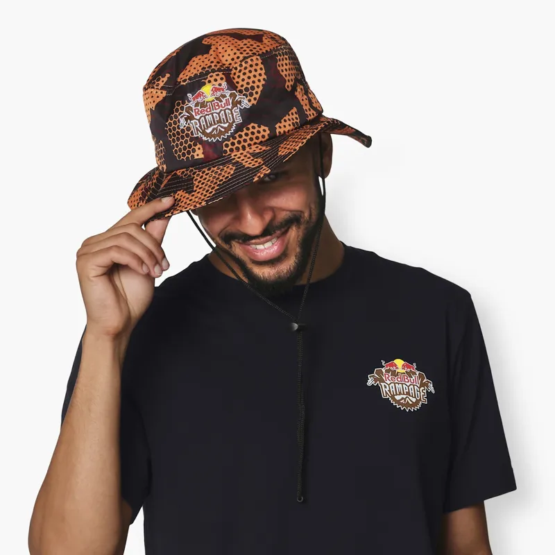Red Bull Rampage Dundee Bucket Hat Multi Colour-2
