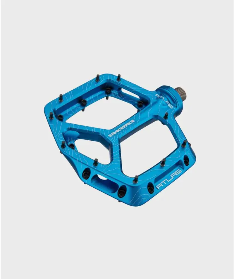 Race Face Atlas Flat Pedals Blue-1