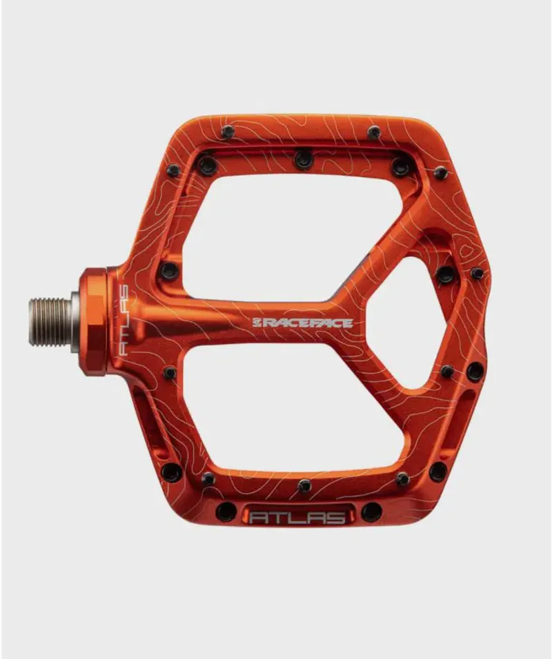 Race Face Atlas Flat Pedals Orange