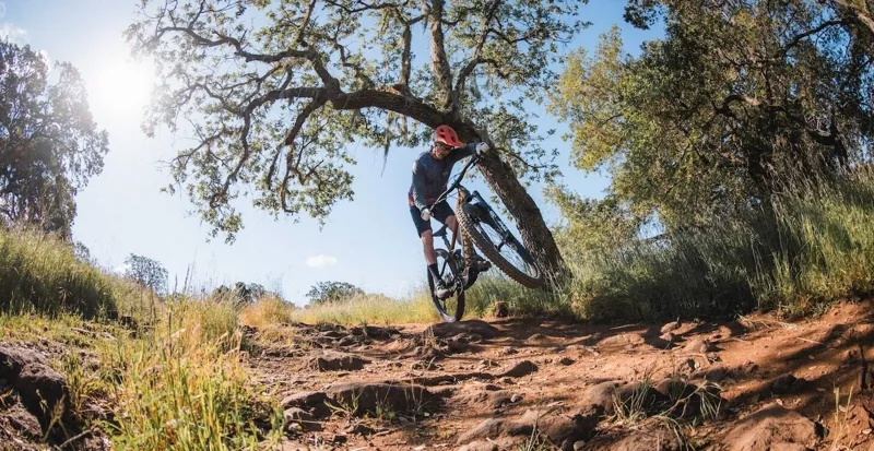 Marin Rift Zone EL XR  Electric Mountain Bike 2025 Tan Brown-4