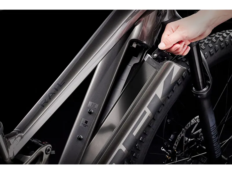 Trek Rail 5 625 Deore Electric Bike 2024 Mercury-5