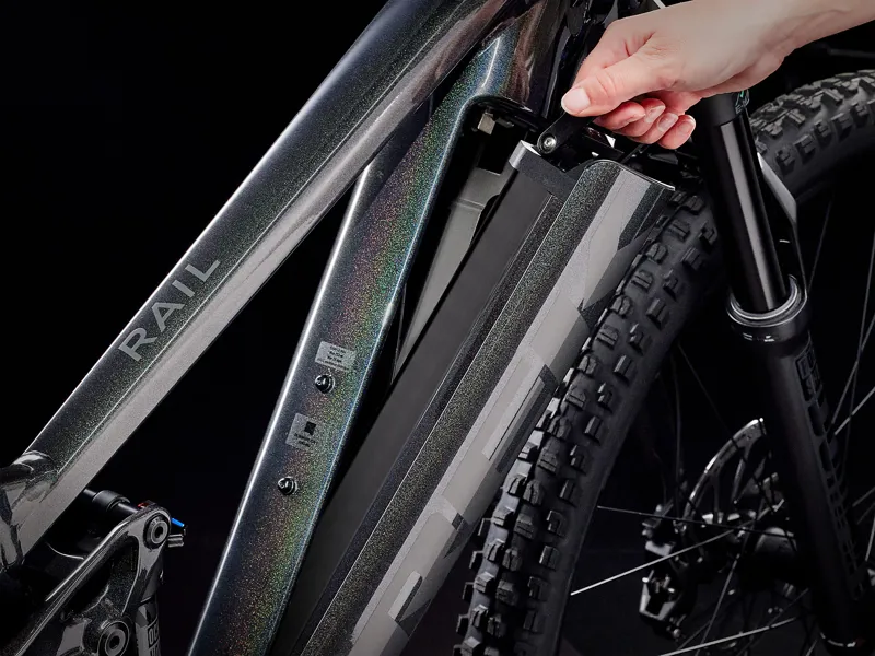 Trek Rail 7 Deore XT Electric Bike 2024 Dark Prismatic-5