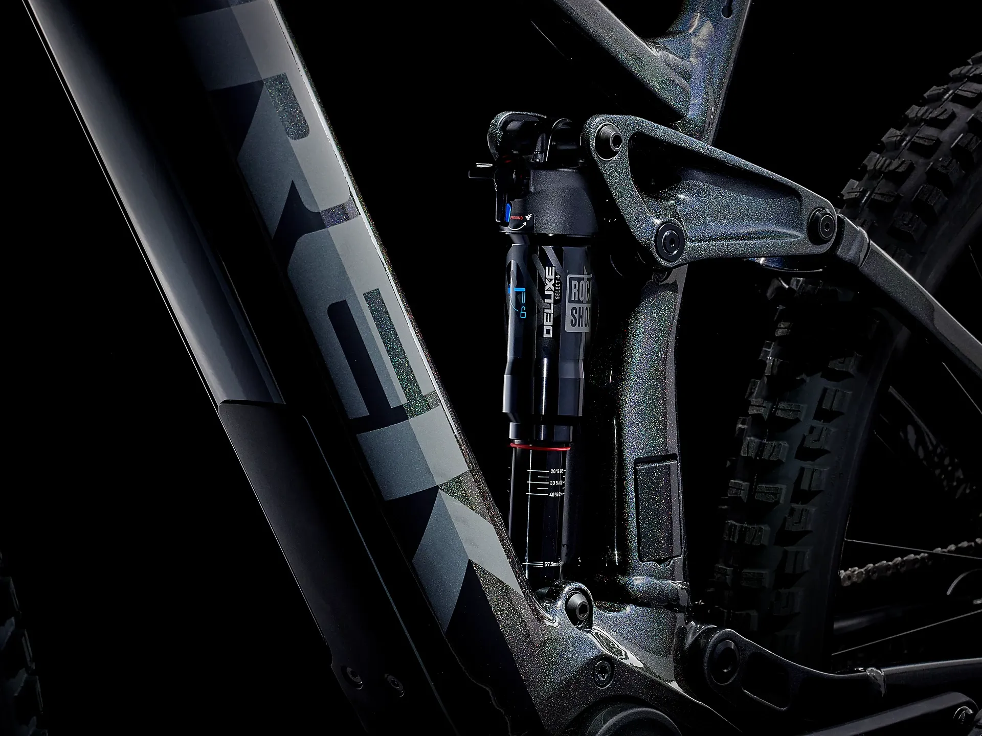 Trek Rail Deore XT Electric Bike 2024 Dark Prismatic