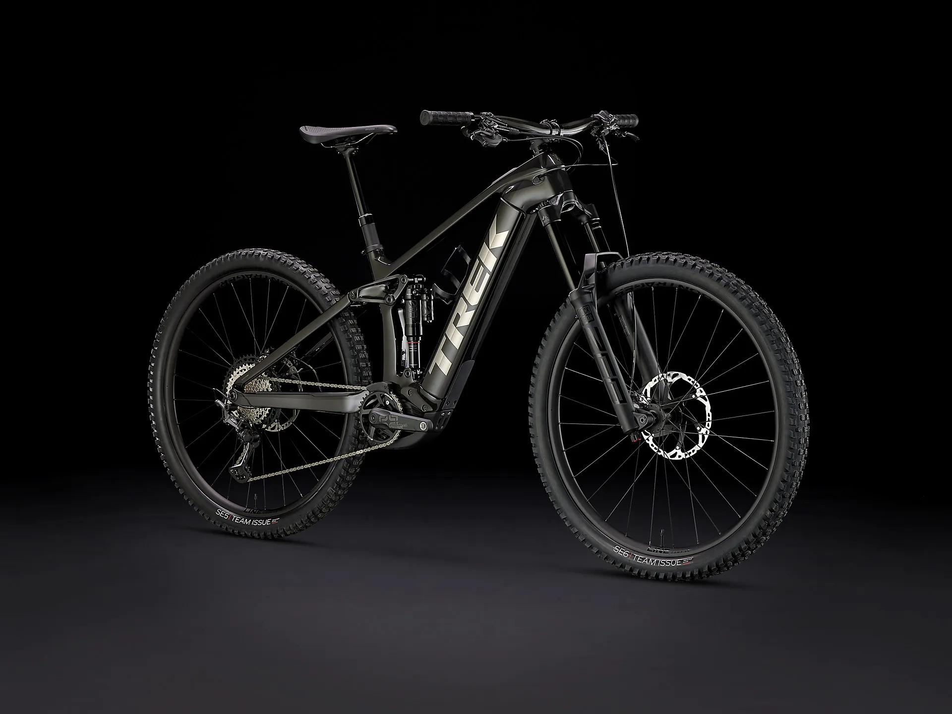 Trek Rail XT Electric Bike 2024 Deep Smoke